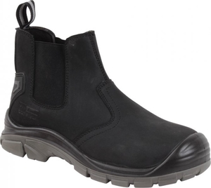Size 8 Black Metal-Free Premium Dealer Safety Boot